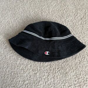 Champion Black Bucket Hat